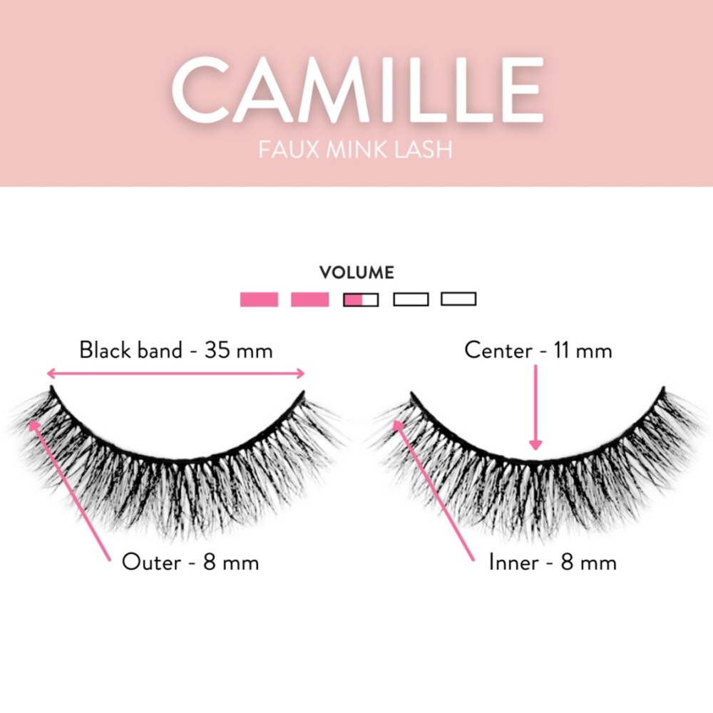 Camille Faux Mink Lash Set
